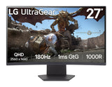 27-inch LG UltraGear 27GS60QC-B Curved-QHD-DP-2xHDMI-180Hz