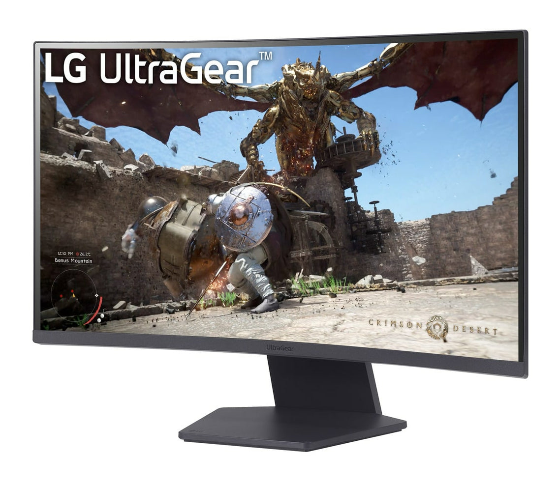 27-inch LG UltraGear 27GS60QC-B Curved-QHD-DP-2xHDMI-180Hz