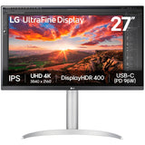 27-inch LG 27UP850K-W 4K-DP-2xHDMI-IPS