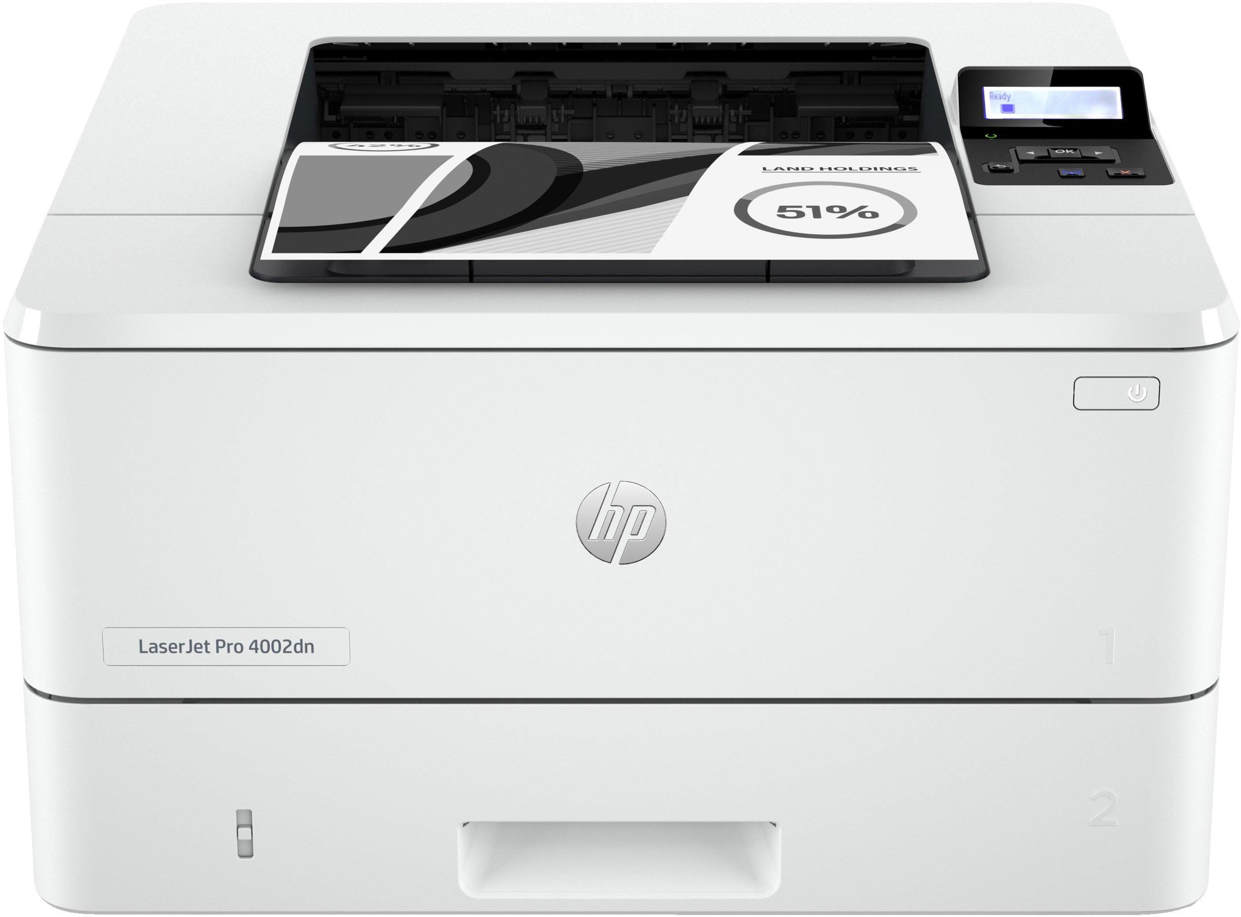 HP LaserJet Pro 4002dn MONO - LAN - Wit