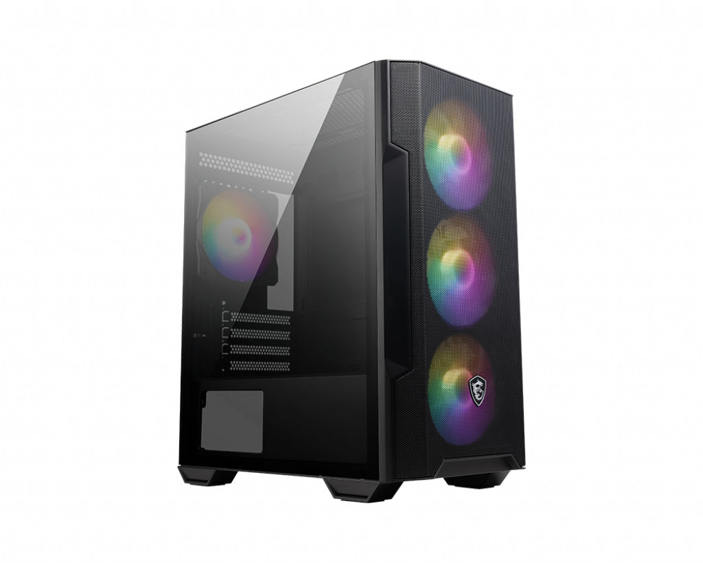 MSI MAG FORGE M100R - TG-ARGB-USB3.2-Midi-µATX