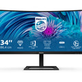 34-inch Philips 346E2CUAE-00 Curved-UWQHD-DP-HDMI-USB-C