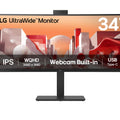 34-inch LG UltraWide 34BA85QE-B WQHD-DP-2xHDMI-USB-C-IPS