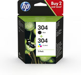 HP No.304 2-Pack 120-100 pagina's (Origineel)