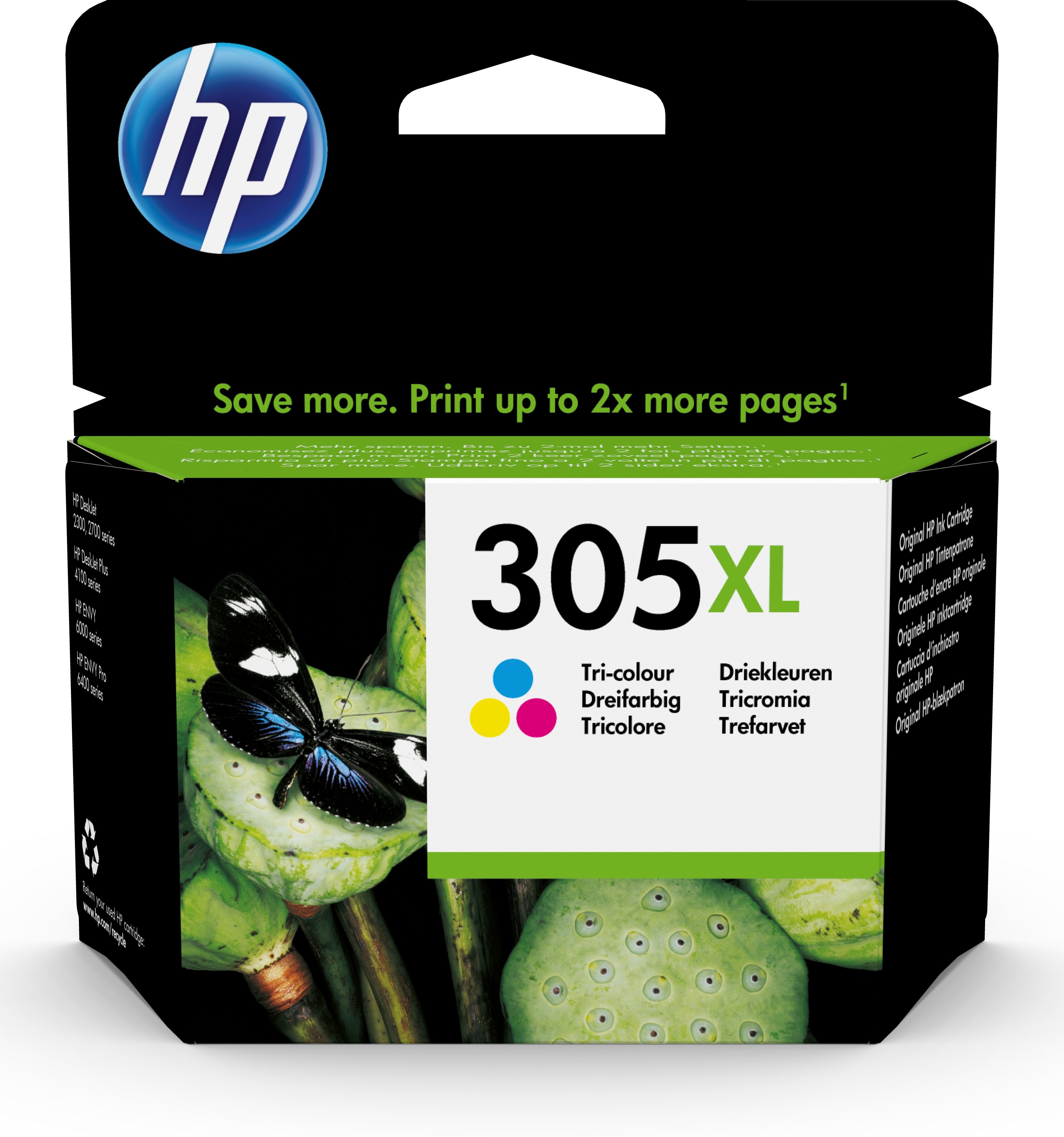 HP No.305XL Kleur 200 pagina's (Origineel)