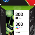 HP No.303 2-Pack 200-165 pagina's (Origineel)