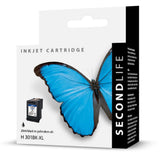 SecondLife - HP 301 XL Black