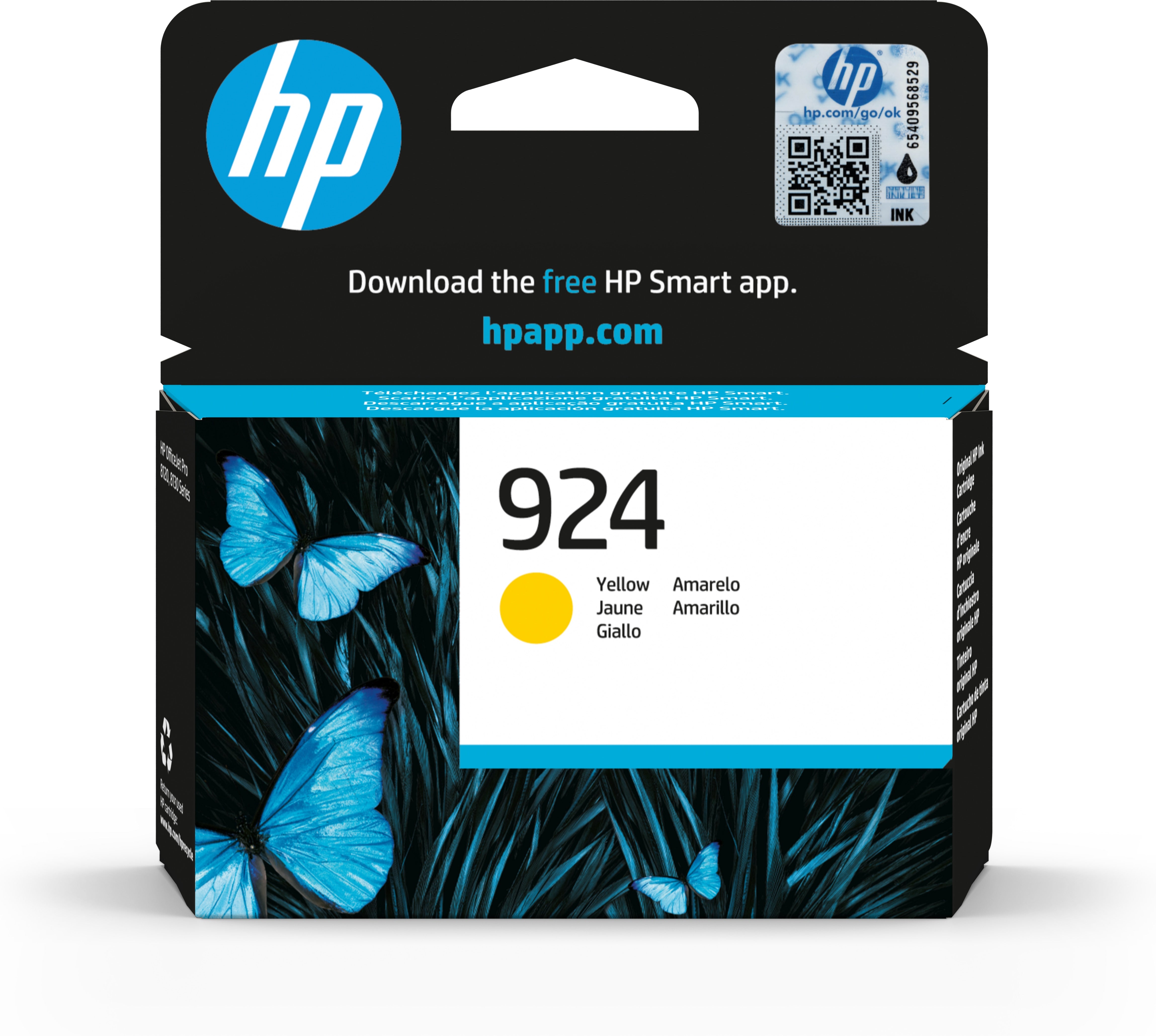 HP No.924 Geel 400 pagina's (Origineel)