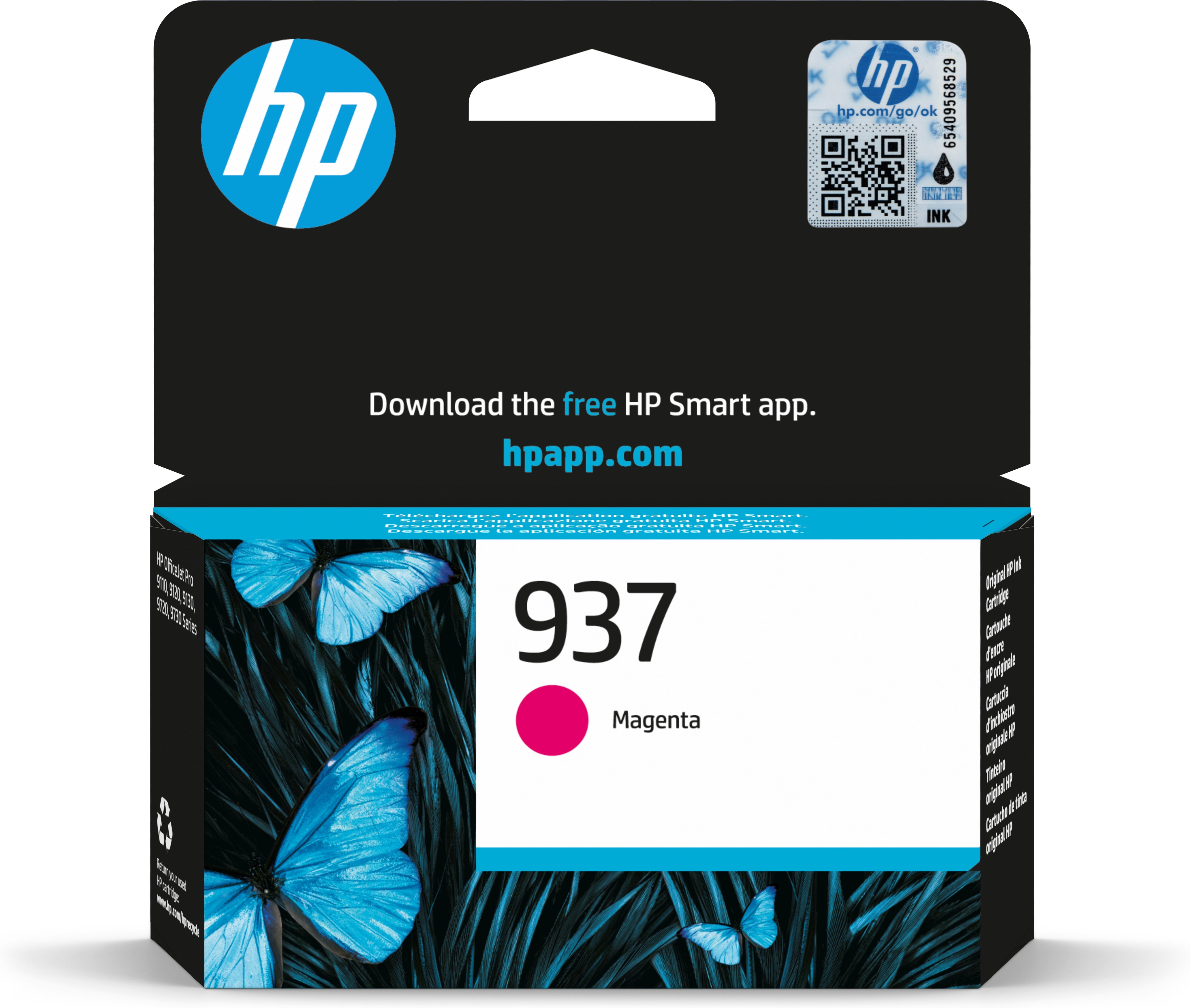 HP No.937 Magenta 800 pagina's (Origineel)
