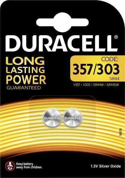 Duracell Horlogebatterij D357 (2-pack)