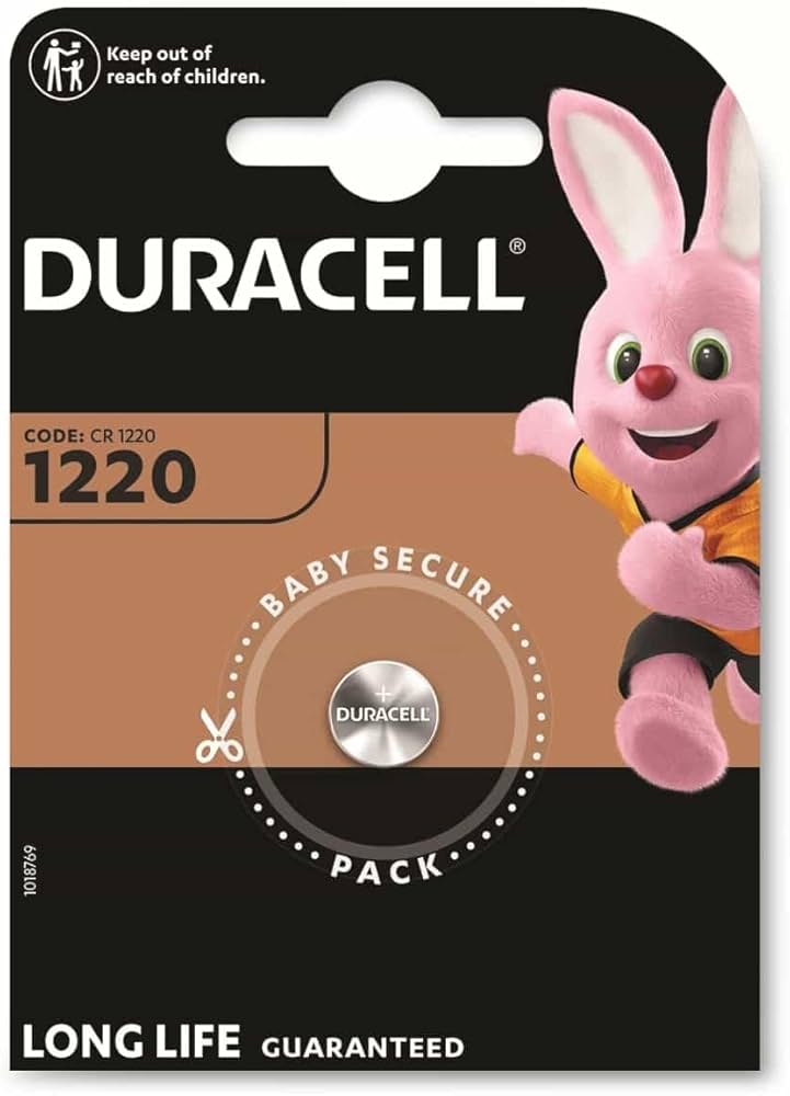 Duracell Lithium CR1220 Knoopcel (1-pack)