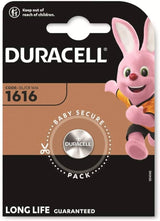 Duracell Lithium CR1616 Knoopcel (1-pack)