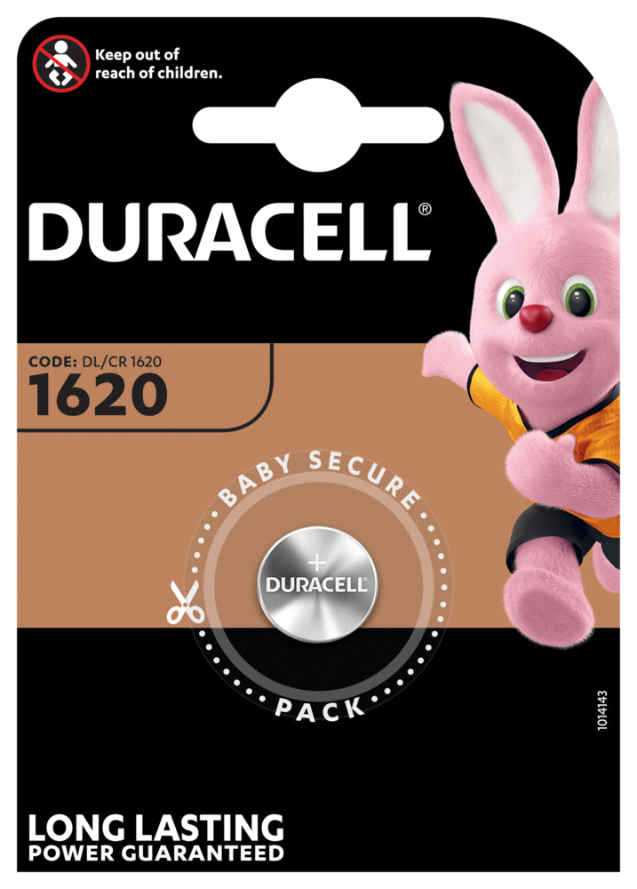 Duracell Lithium CR1620 Knoopcel (1-pack)