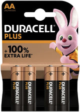 Duracell Plus Alkaline AA (4-pack)