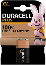 Duracell Plus Alkaline 9V (1-pack)