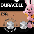 Duracell Lithium CR2016 Knoopcel (2-pack)