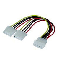 Voedingsplitter 5.25-inch --> 2x 5.25-inch Goobay