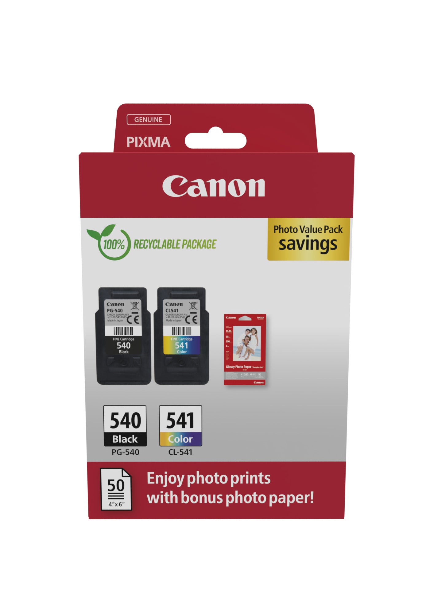 Canon (M) PG-540-CL-541 Multipack 16,0ml (Origineel)