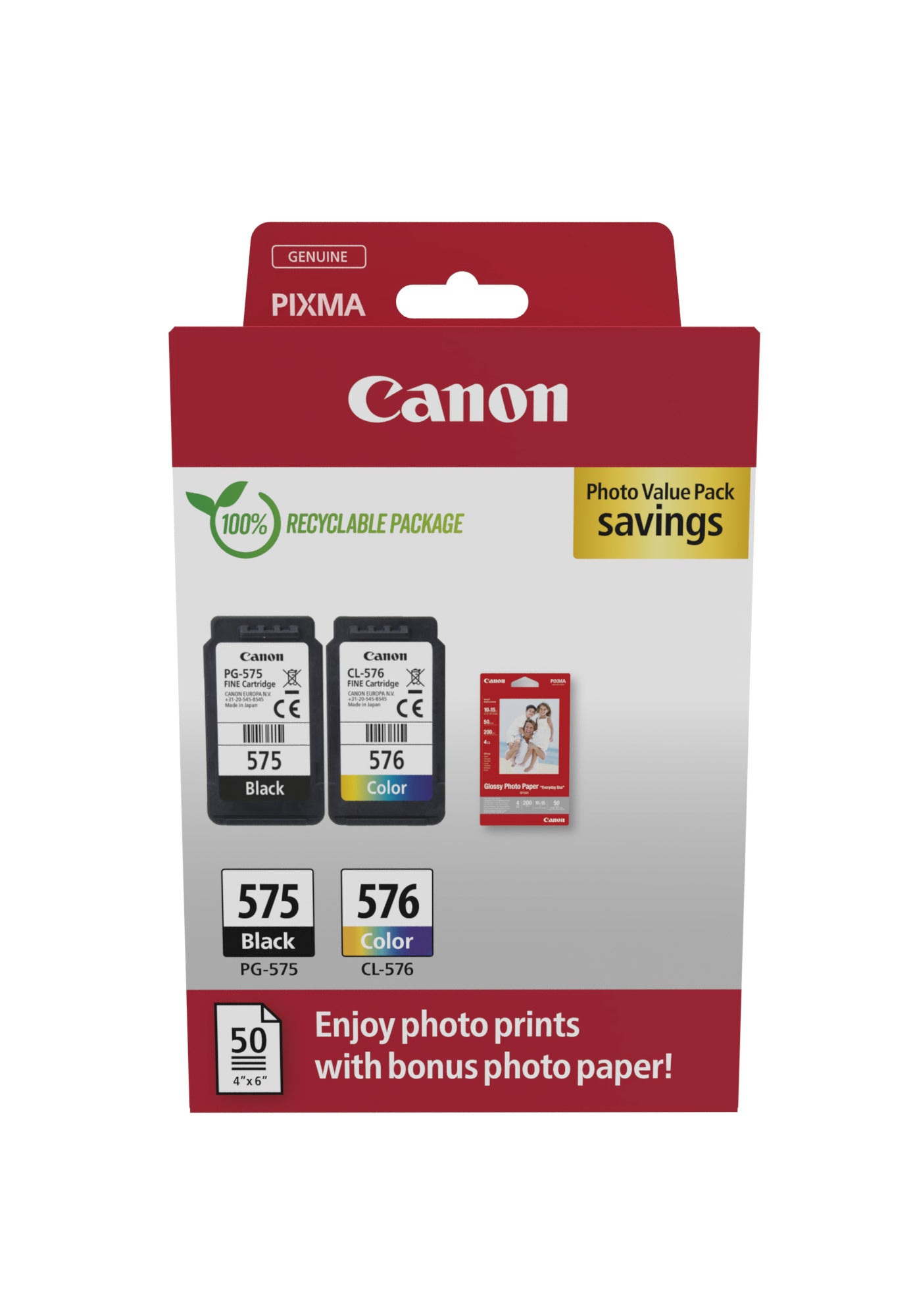 Canon (B) PG-575-CL-576 ValuePack 11,8ml (Origineel