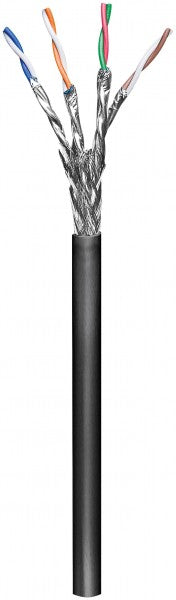 Cat6 Instal. 100m.S-FTP Outdoor Goobay AWG23 CCA