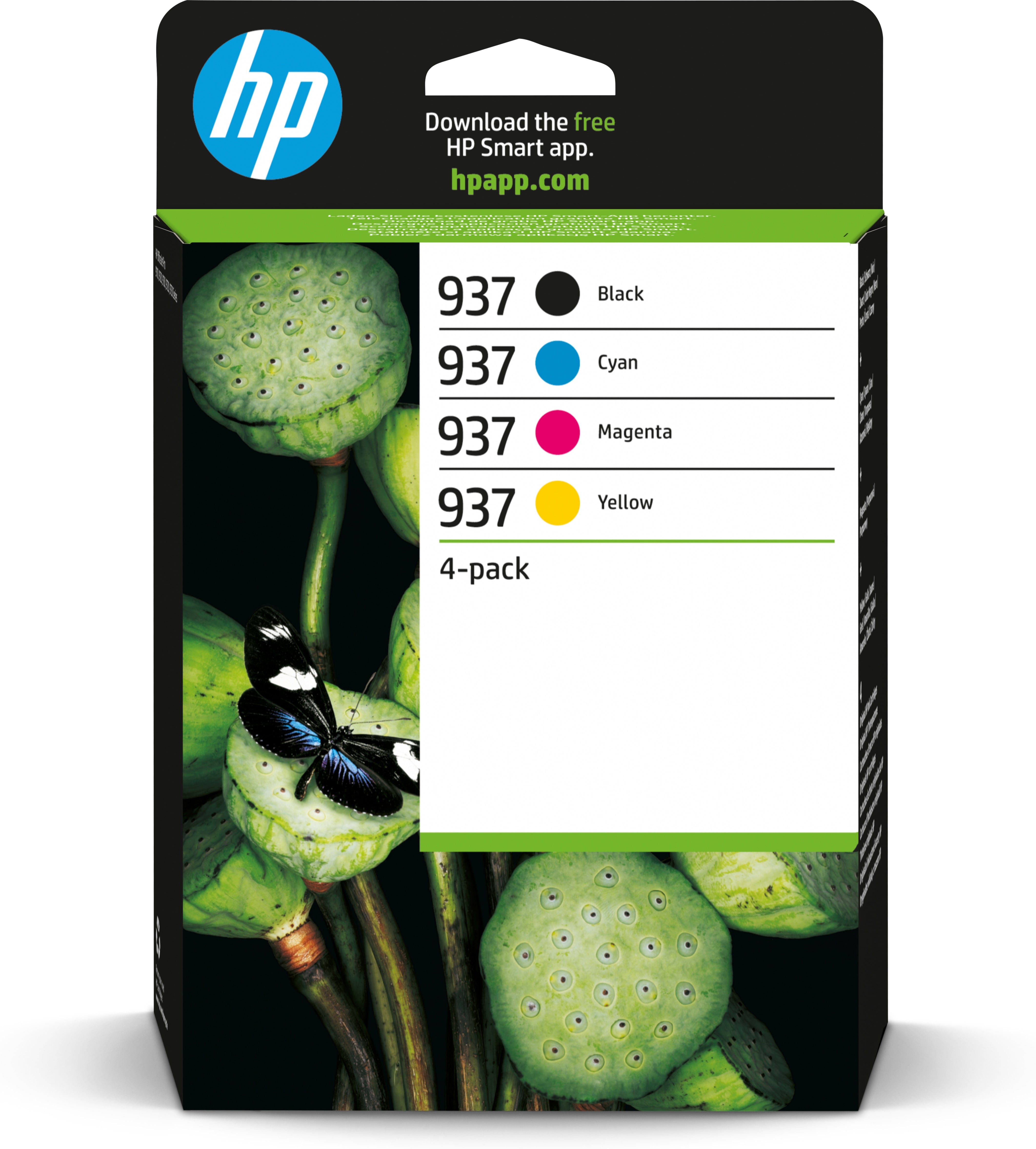 HP No.937 4-Pack 1.250-800 pagina's (Origineel)