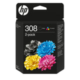 HP No.308 2-Pack 160-120 pagina's (Origineel)