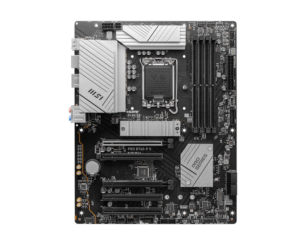 MSI 1700 B760-P II PRO - DDR5-2xM.2-DP-HDMI-ATX