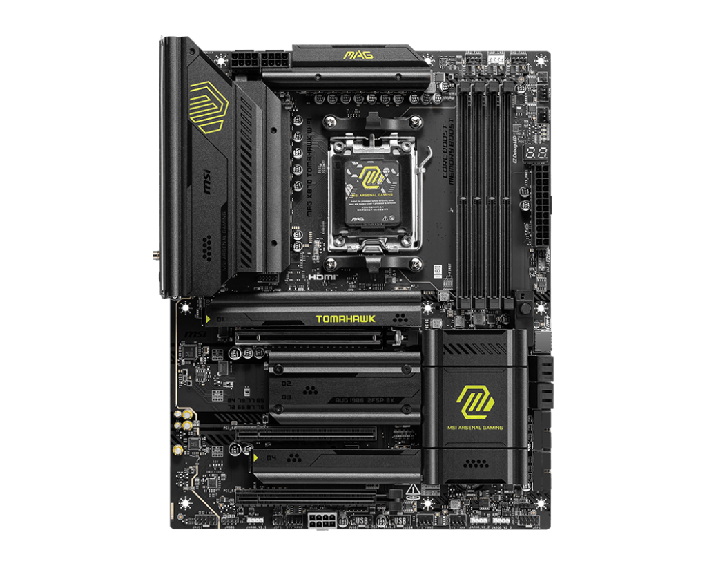 MSI AM5 X870 MAG TOMAHAWK WIFI - DDR5-4xM.2-HDMI-ATX