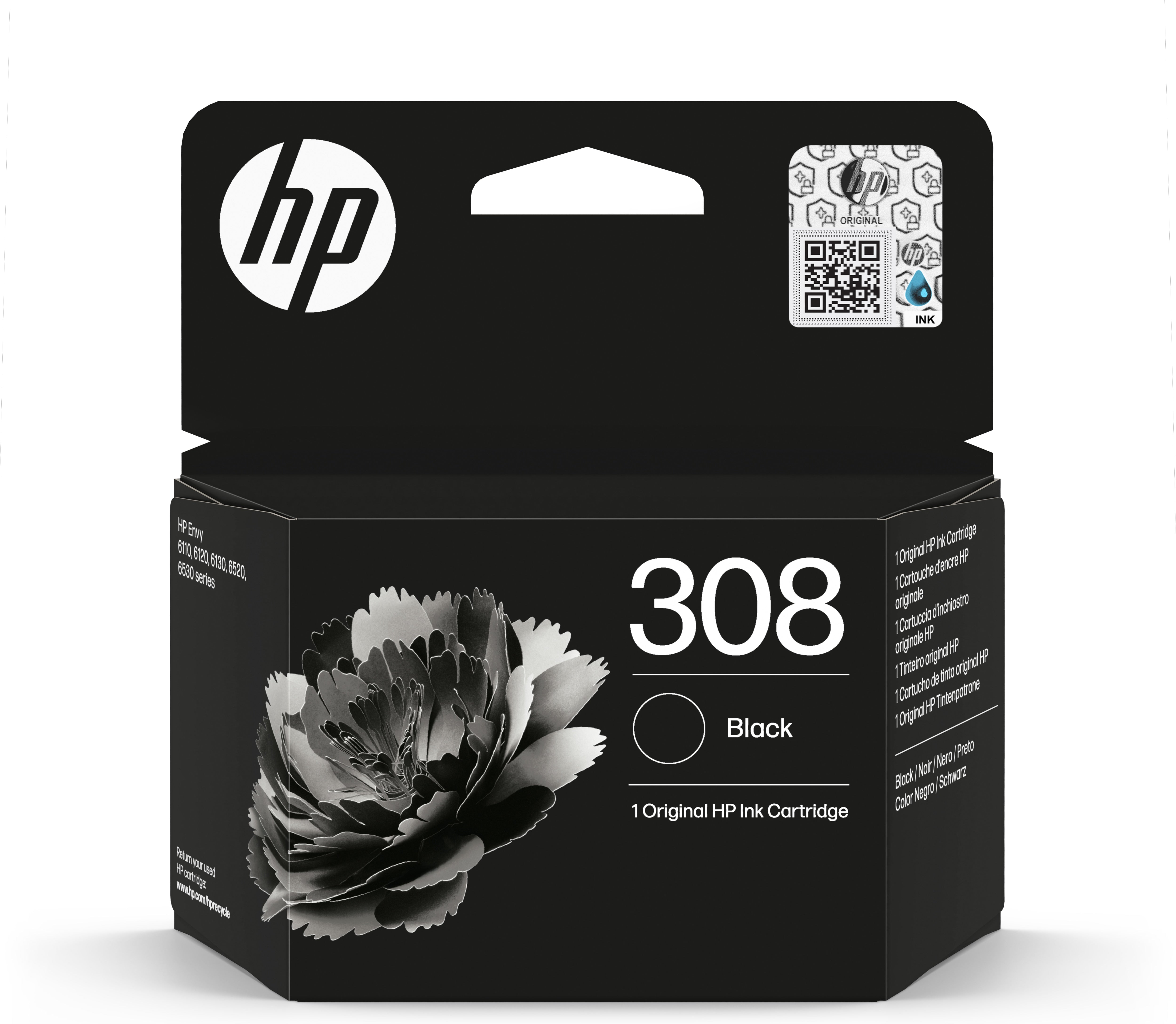 HP No.308 Zwart 160 pagina's (Origineel)
