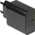 Lader 230V 1xUSB-C 20W Argus PD-2020 Zwart