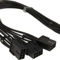 Voeding PCIe 12+4pin --> 3x8-pin 0.34m Inter-Tech