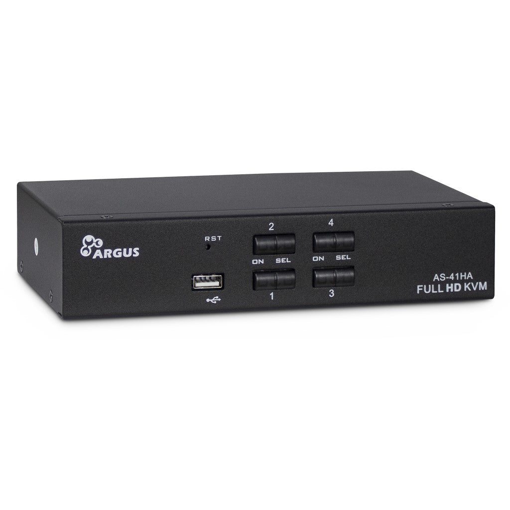 KVM Switch Argus AS-41HA 2xHDMI-2x3,5mm-2xUSB