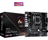 ASRock AM5 B650M PG Lightning - DDR5-M.2-DP-HDMI-µATX