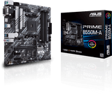 ASUS AM4 B550M-A PRIME - DDR4-2xM.2-HDMI-DVI-VGA-µATX