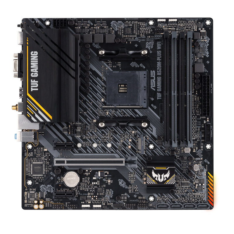 ASUS AM4 A520M-PLUS II WIFI TUF GAMING - DDR4-M.2-DP-HDMI