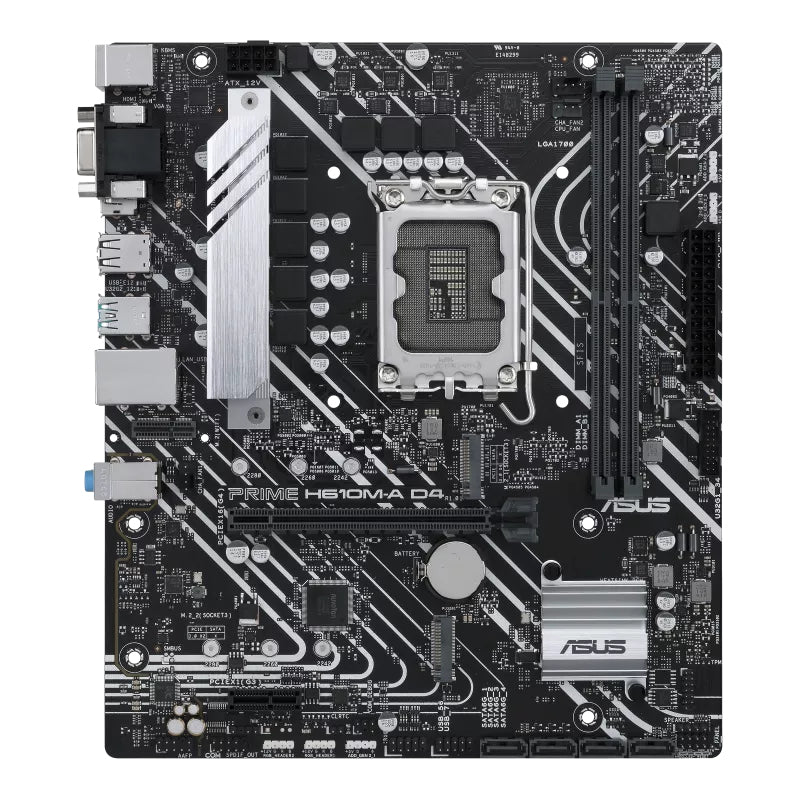 ASUS 1700 H610M-A D4-CSM PRIME - DDR4-2xM.2-DP-HDMI-VGA