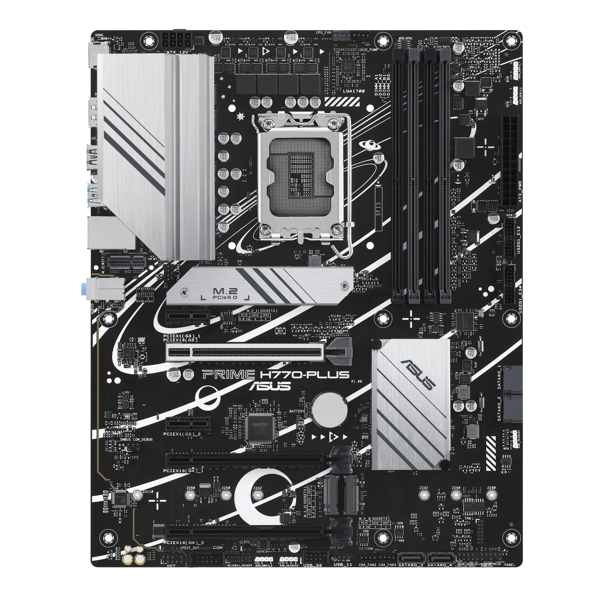 ASUS 1700 H770-PLUS PRIME - DDR5-3xM.2-DP-HDMI-ATX