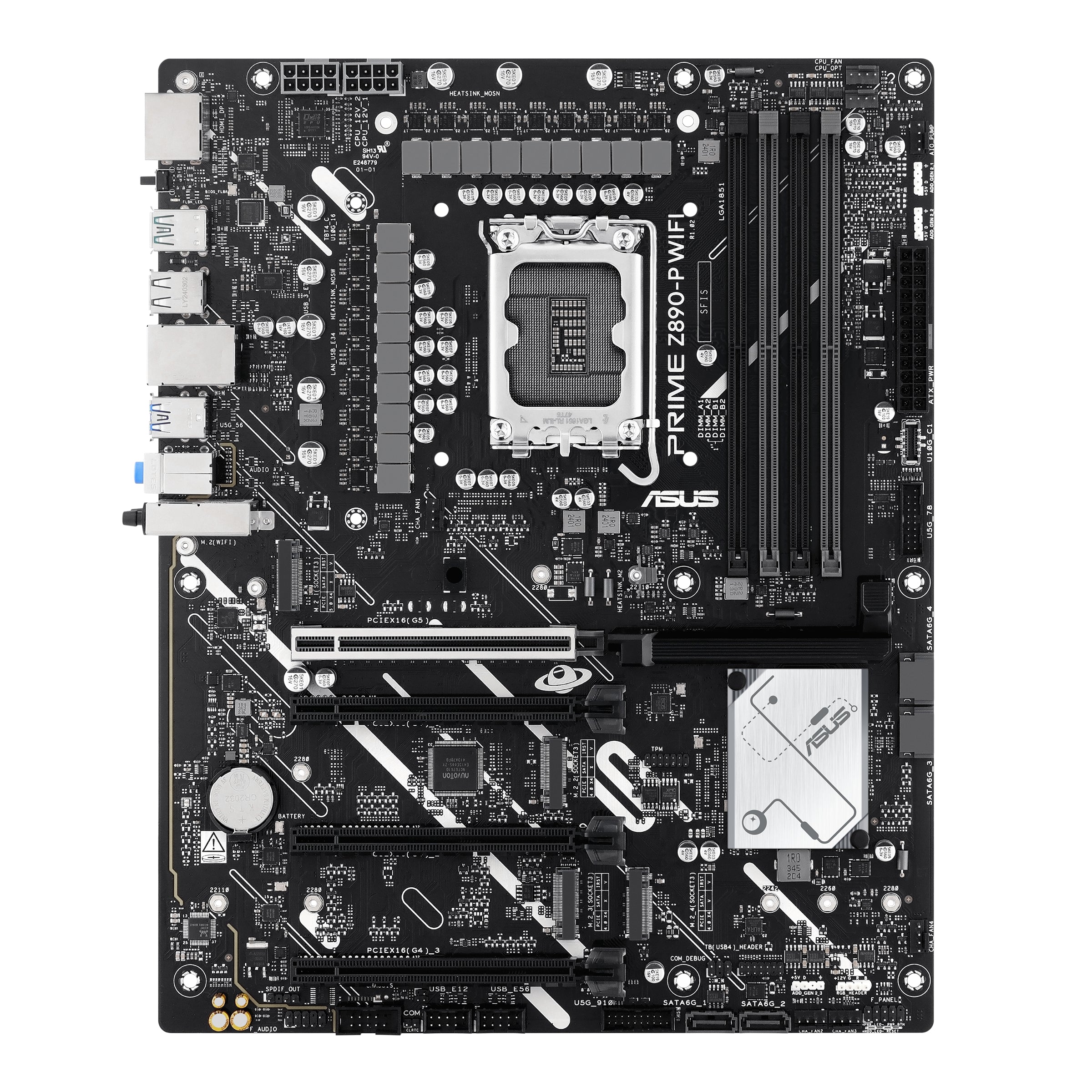 ASUS 1851 Z890-P WIFI PRIME - DDR5-4xM.2-DP-HDMI-ATX