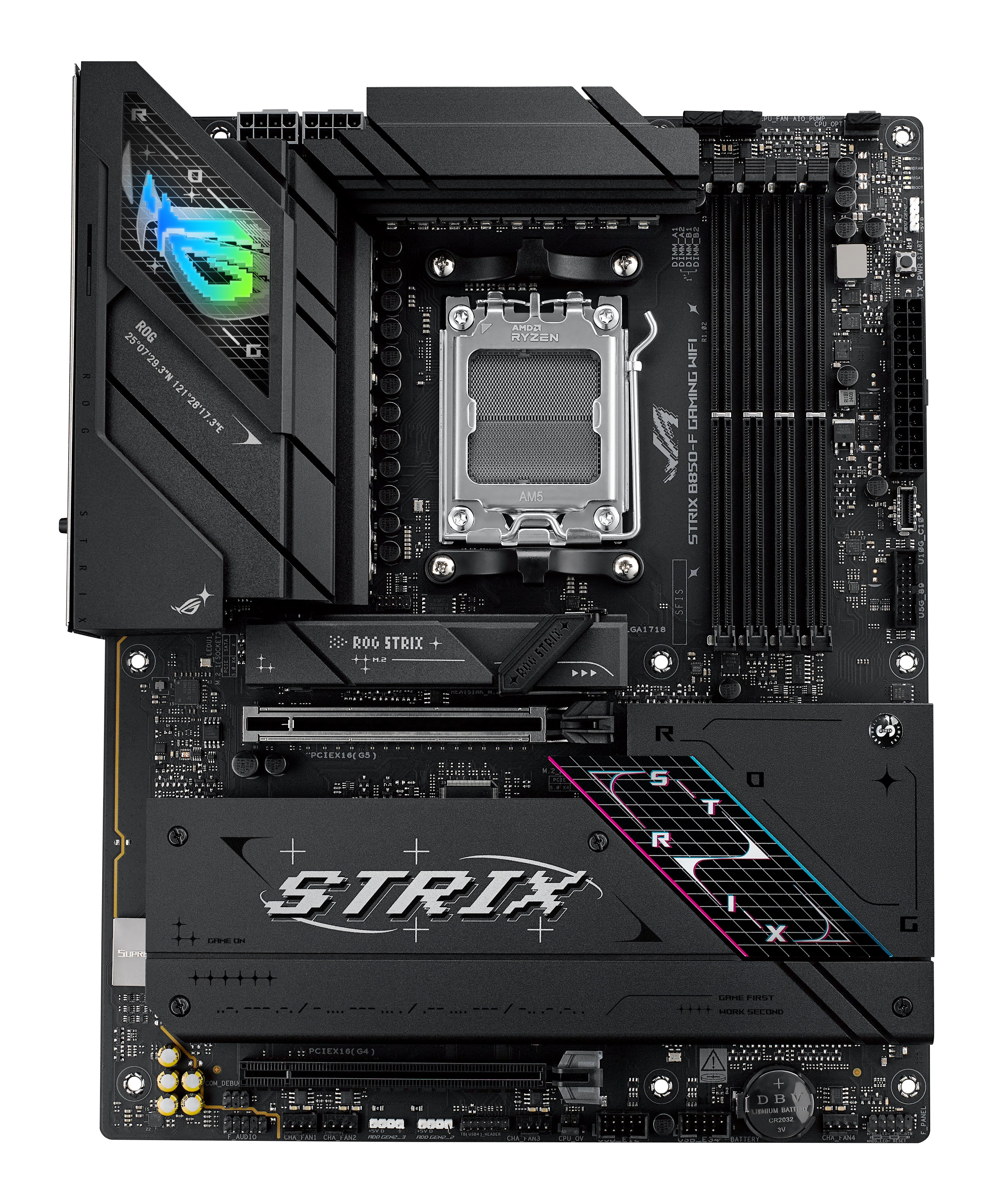ASUS AM5 B850-F GAMING WIFI ROG STRIX - DDR5-4xM.2-DP