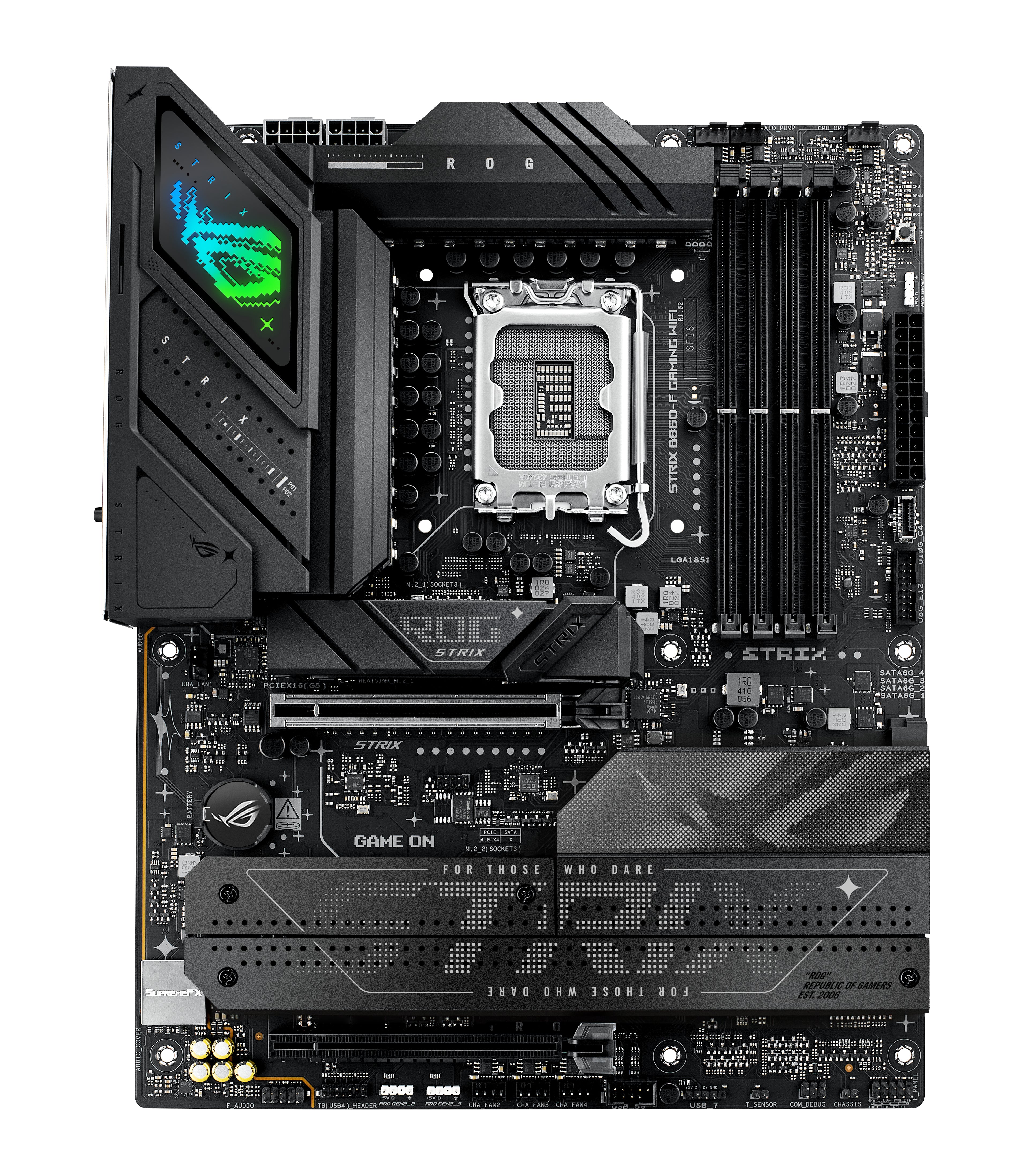 ASUS 1851 B860-F GAMING WIFI ROG STRIX - DDR5-4xM.2-DP