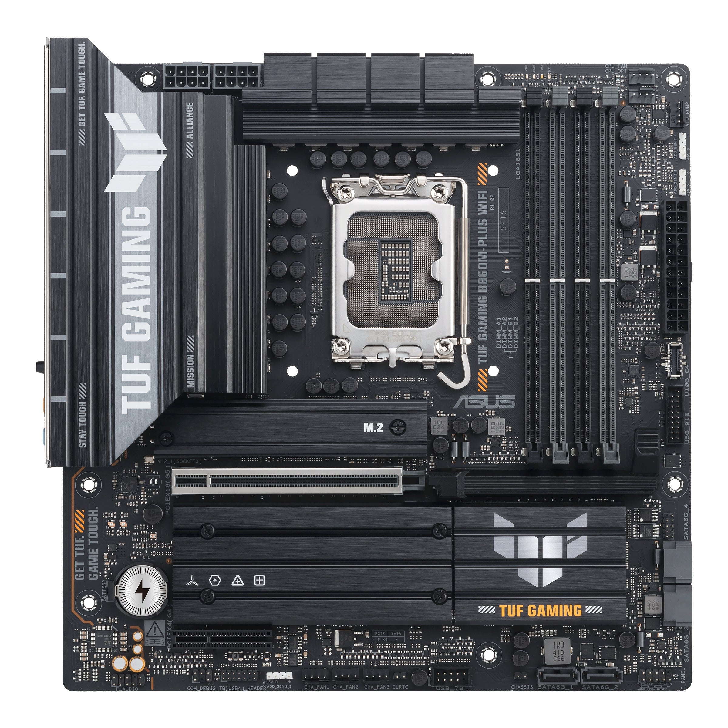 ASUS 1851 B860M-PLUS WIFI TUF GAMING - DDR5-3xM.2-DP