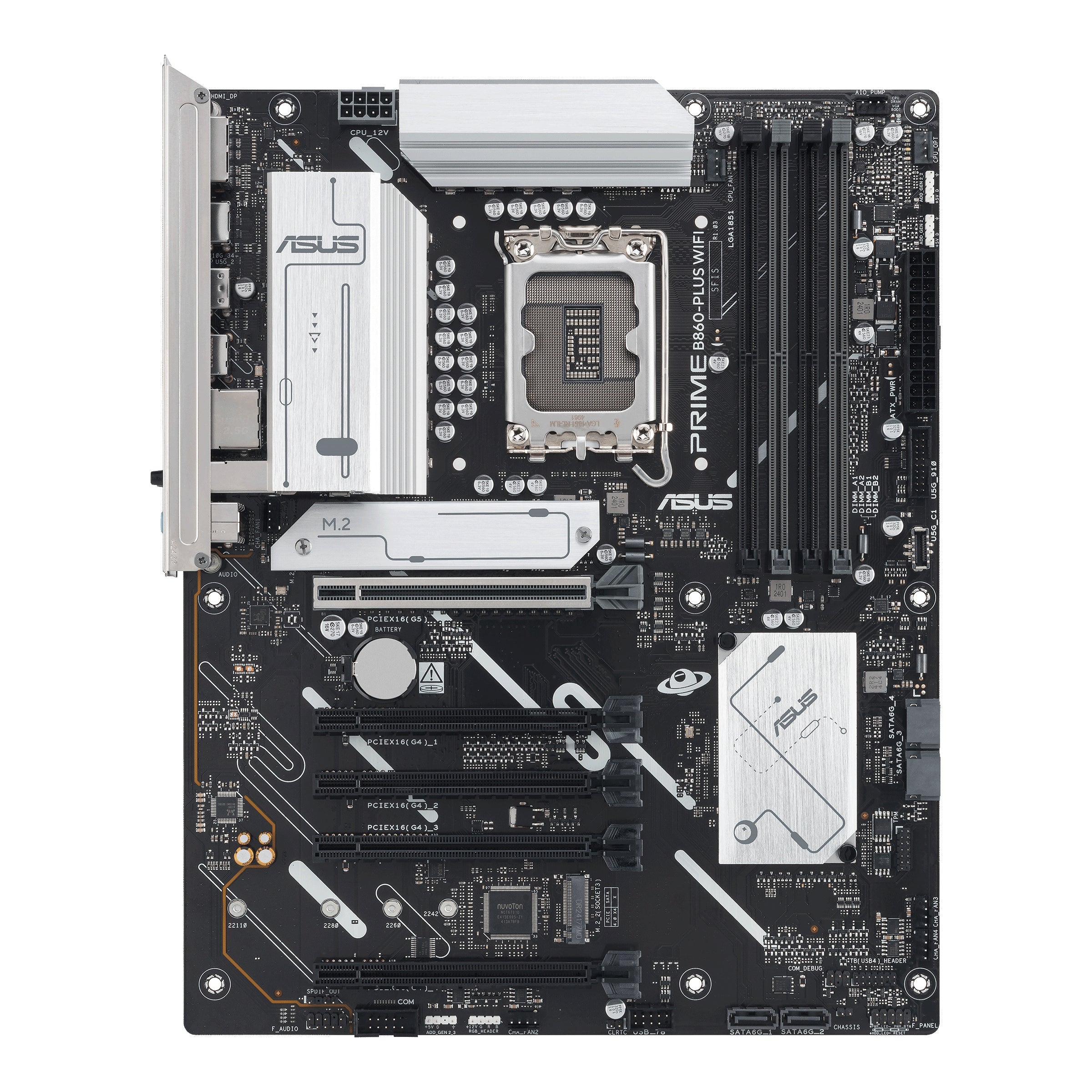 ASUS 1851 B860-PLUS WIFI PRIME - DDR5-2xM.2-DP-HDMI-ATX