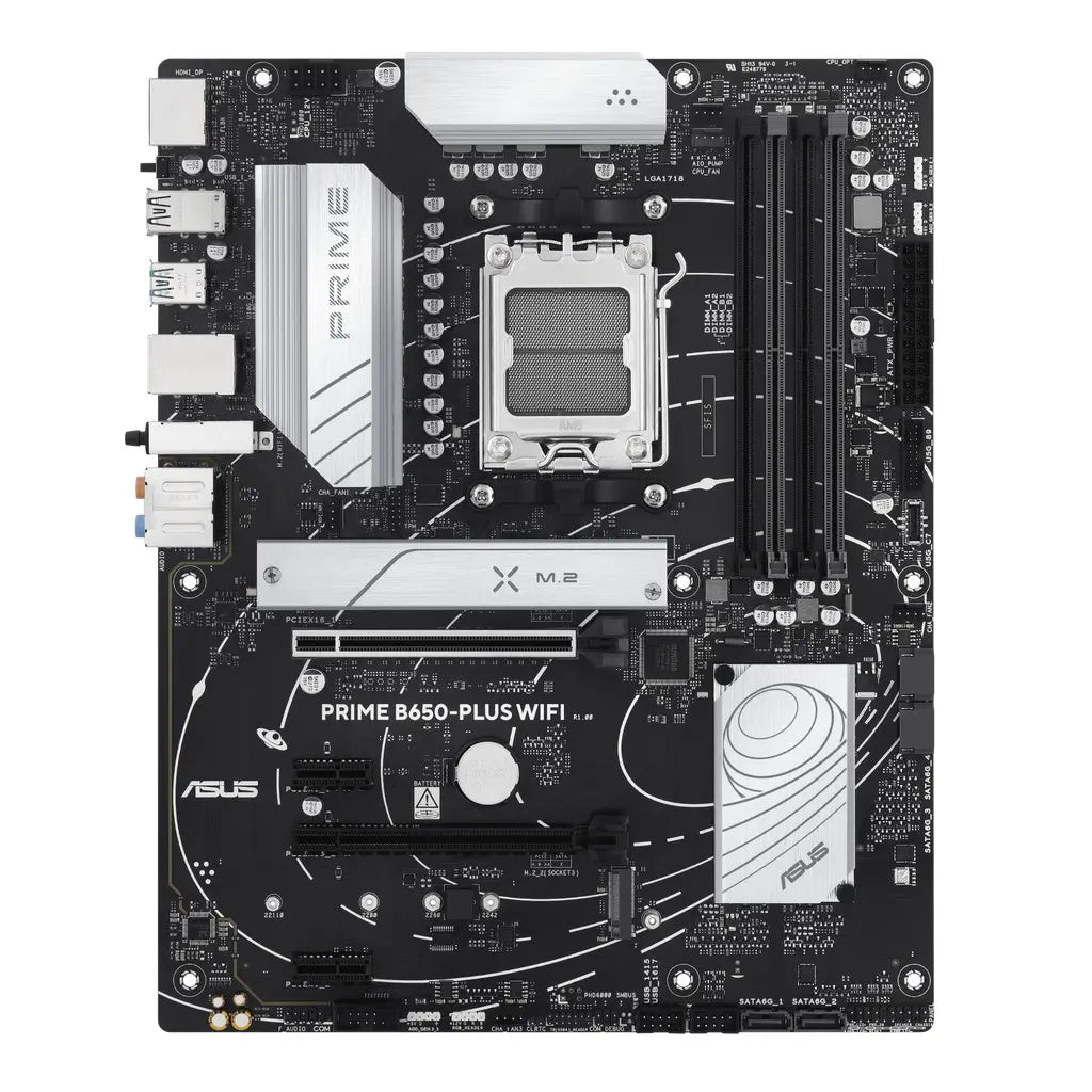ASUS AM5 B650-PLUS WIFI PRIME - DDR5-2xM.2-DP-HDMI-ATX