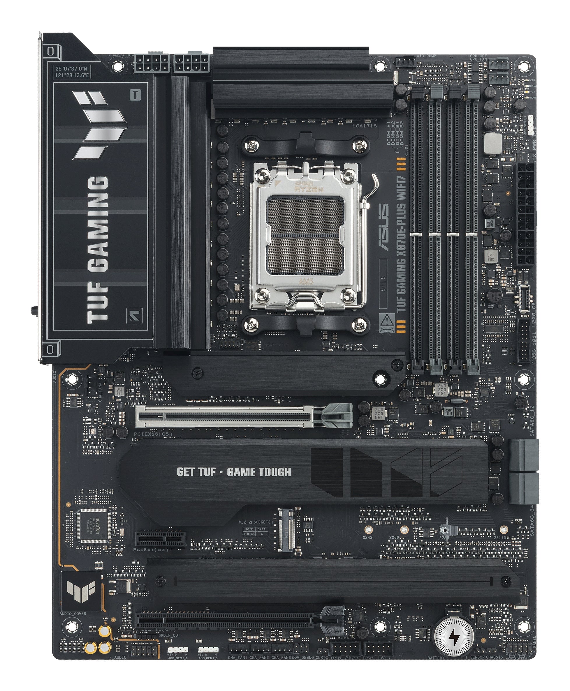 ASUS AM5 X870E-PLUS WIFI7 TUF GAMING - DDR5-4xM.2-HDMI-