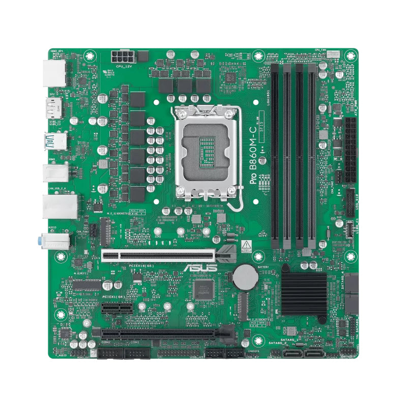 ASUS 1851 B860M-C-CSM PRO - DDR5-2xM.2-DP-HDMI-µATX