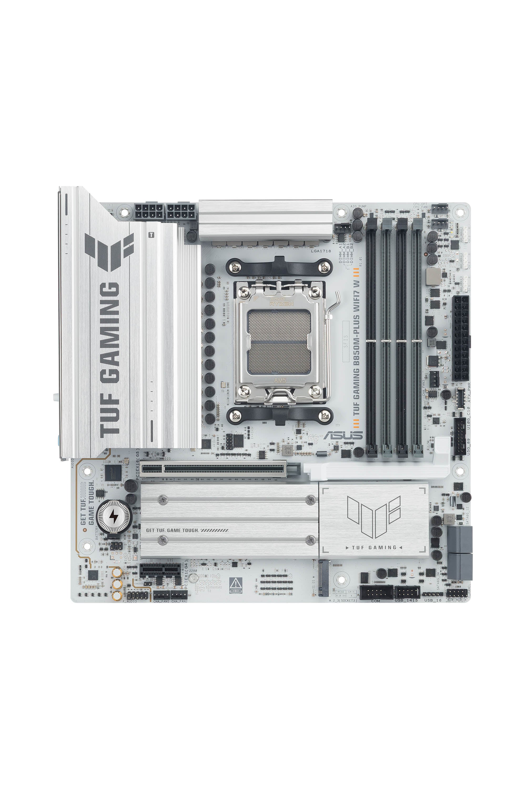 ASUS AM5 B850M-PLUS TUF GAMING WIFI7 W - DDR5-3xM.2-wit