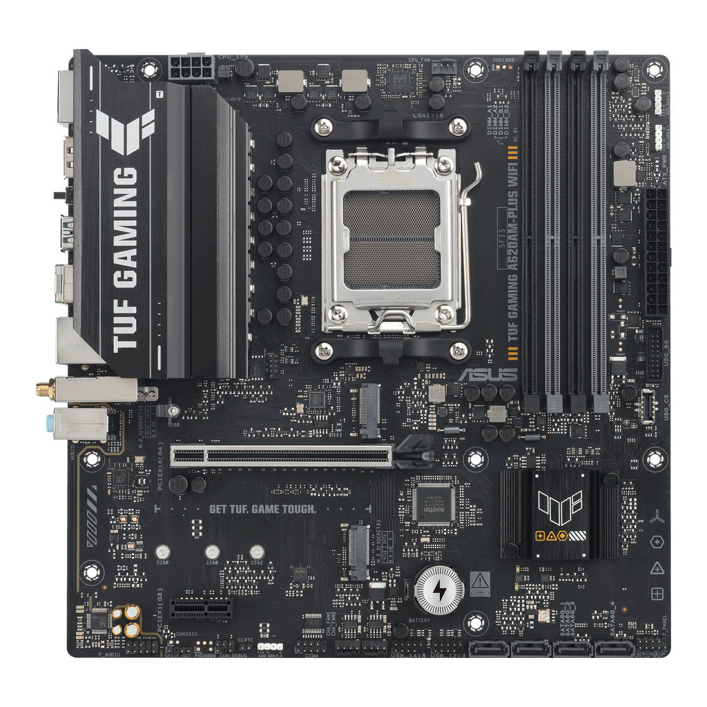 ASUS AM5 A620AM-PLUS WIFI TUF GAMING - DDR5-2xM.2-2xDP