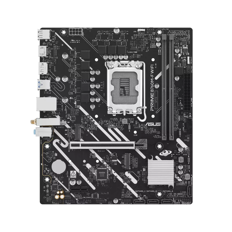 ASUS 1700 B760M-F WIFI PRIME - DDR5-2xM.2-DP-HDMI