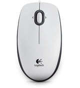 Logitech B100 Optical USB-A Wit