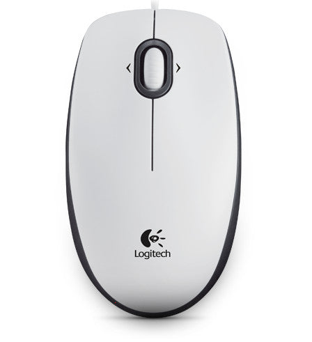 Logitech B100 Optical USB-A Wit